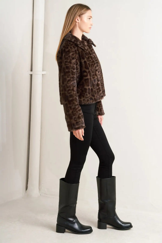 WILD FAME FAUX LEATHER JACKET - JACKETS