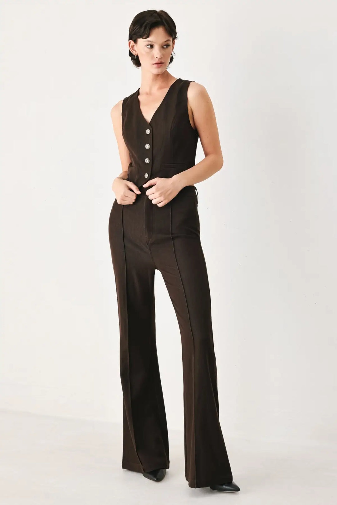 OUTLAW HEART WOVEN VEST - TOPS