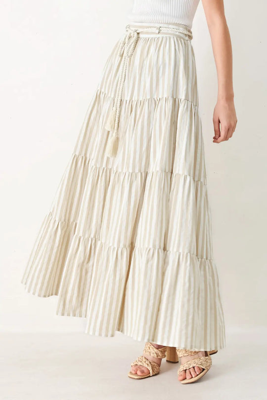 HAMPTONS WEEKEND WOVEN MAXI SKIRT - SKIRTS