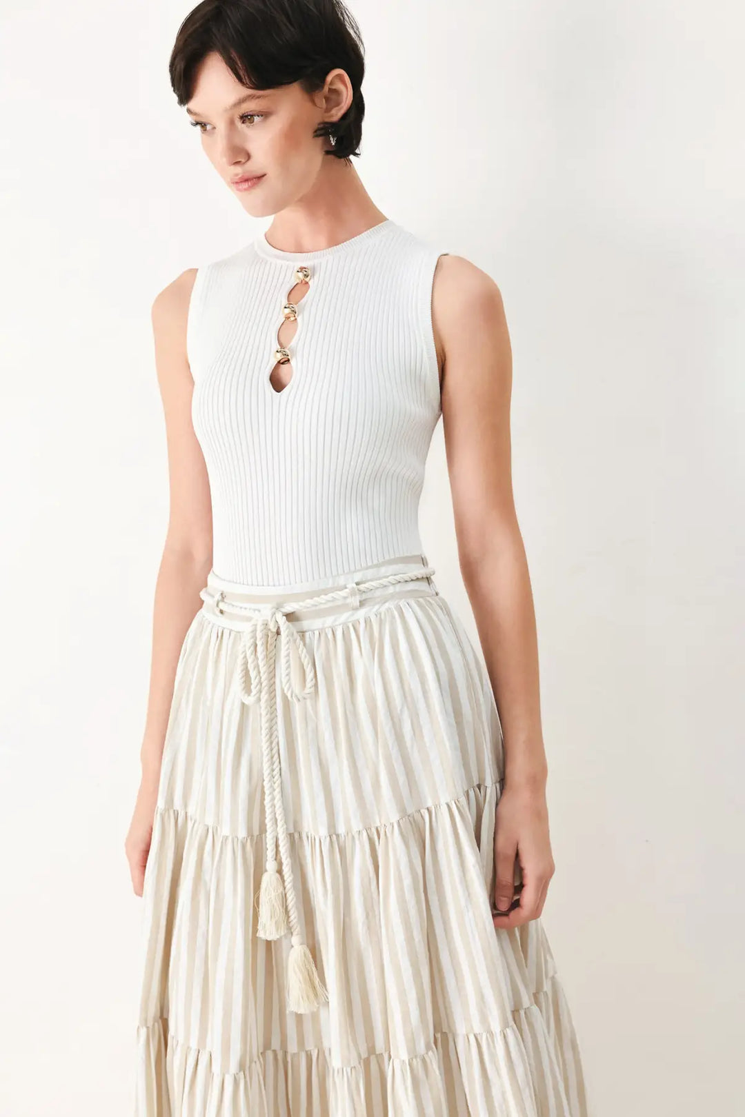 HAMPTONS WEEKEND WOVEN MAXI SKIRT - SKIRTS