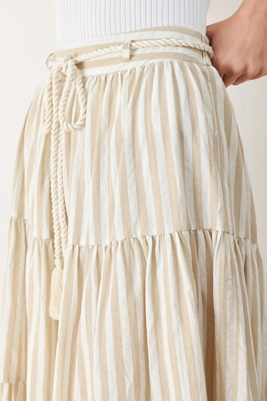 HAMPTONS WEEKEND WOVEN MAXI SKIRT - SKIRTS