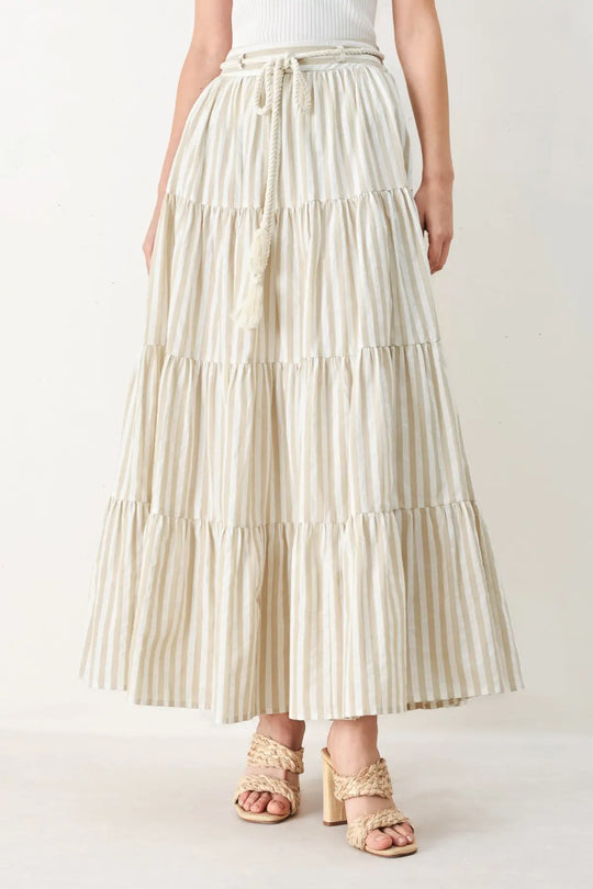 HAMPTONS WEEKEND WOVEN MAXI SKIRT - SKIRTS