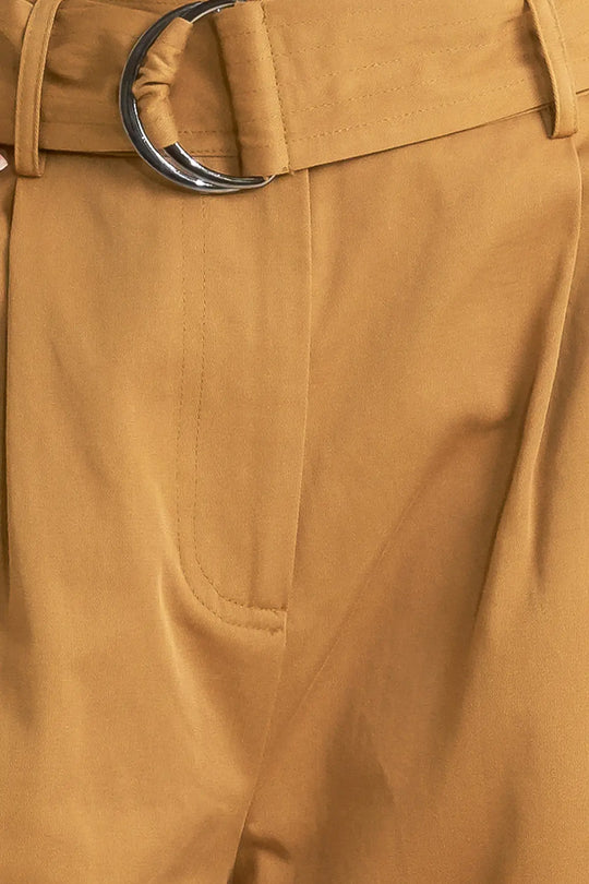 ELEGANCE UNVEILED WOVEN PANTS - PANTS