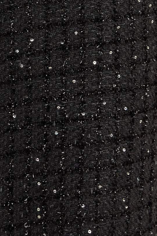 SPARK NOIR TWEED JUMPSUIT - JUMPSUIT