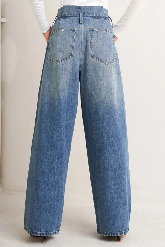 EVERYDAY CINCH DENIM PANTS - PANTS