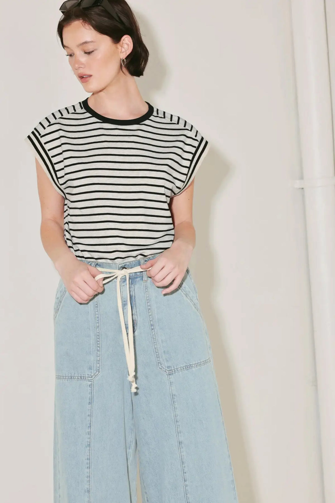 WEEKEND SOUNDTRACK DENIM PANTS - PANTS