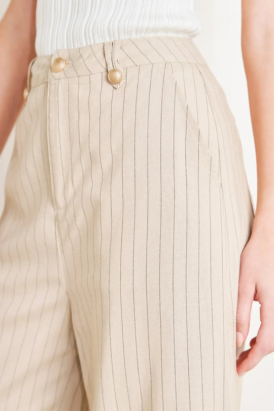 THE BOARDROOM EDIT WOVEN PANTS - PANTS