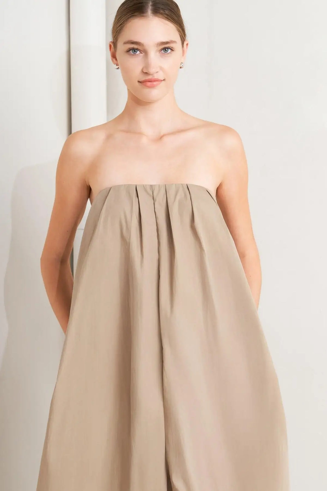 QUIET SENSUALITY WOVEN JUMPSUIT - JUMPSUIT