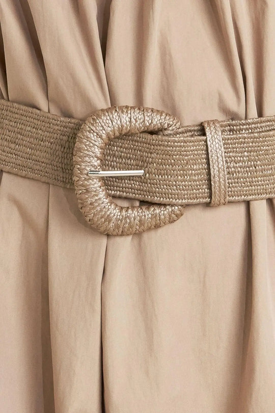 QUIET SENSUALITY WOVEN JUMPSUIT - JUMPSUIT