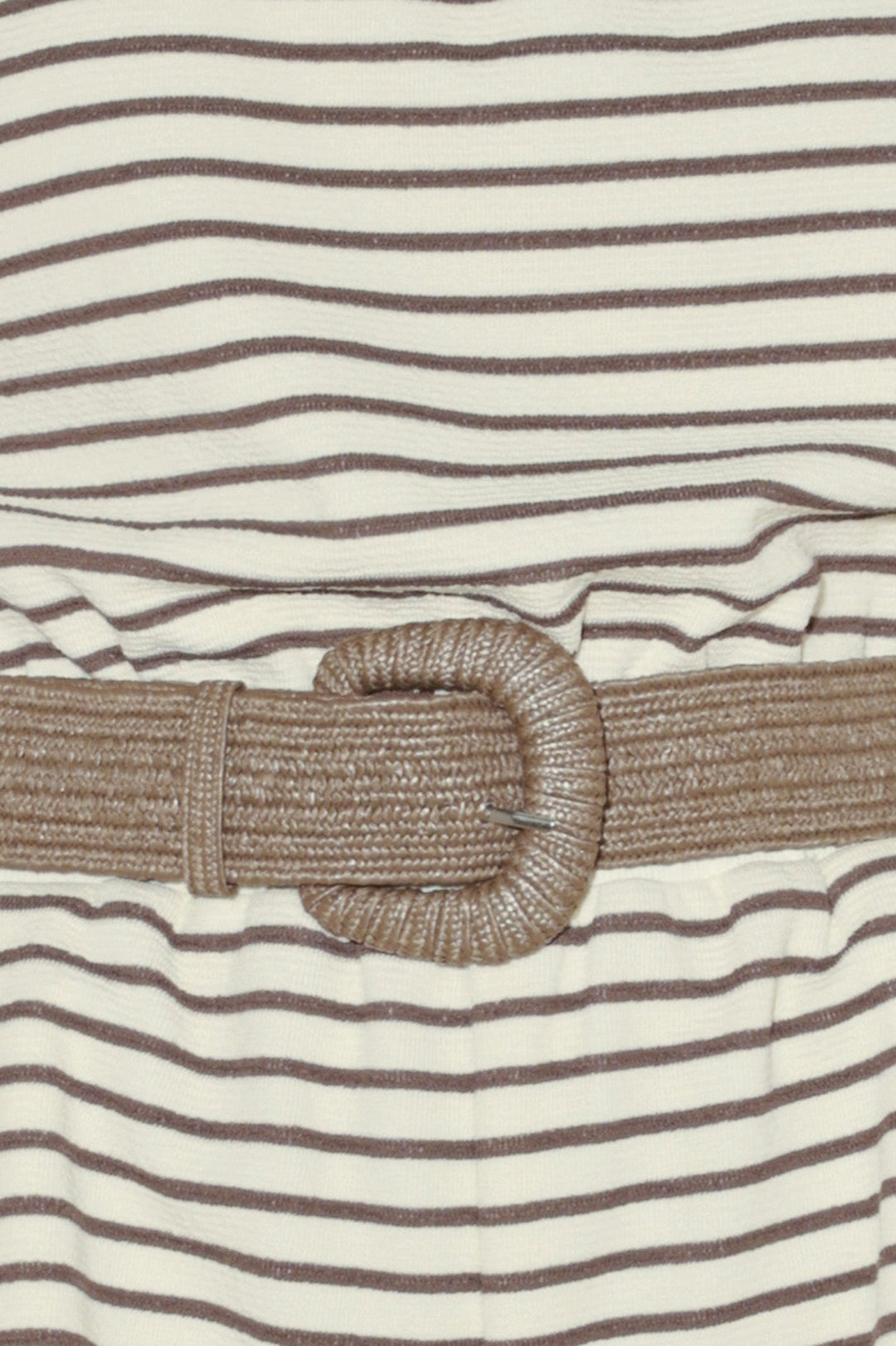 WEEKEND STRIPE KNIT ROMPER