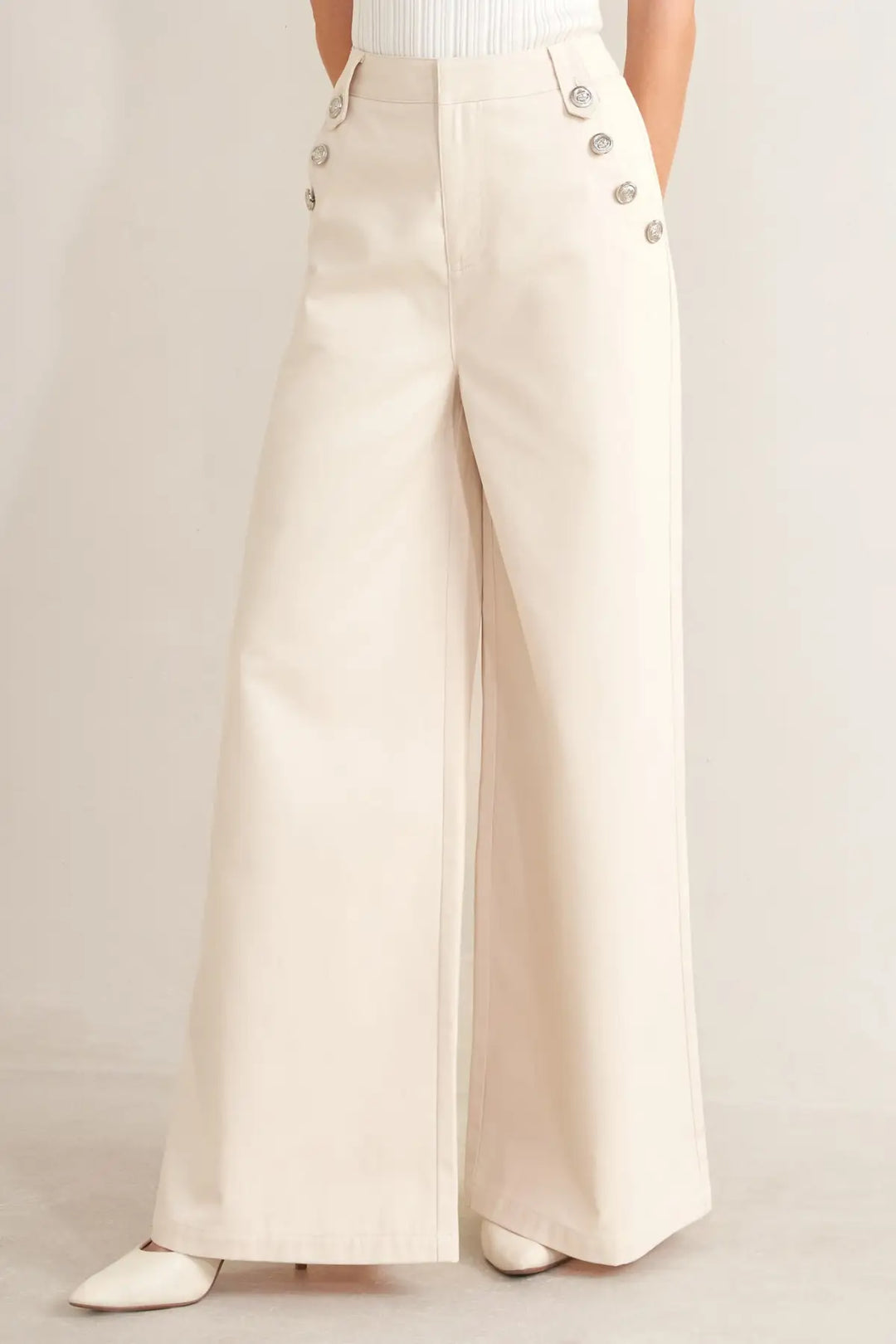 RUNWAY TAILORED WOVEN PANTS - PANTS