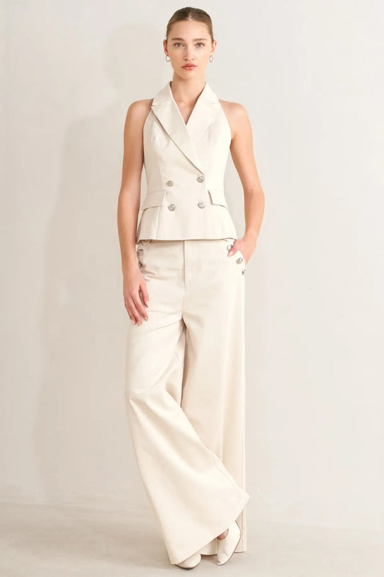 RUNWAY TAILORED WOVEN PANTS - PANTS