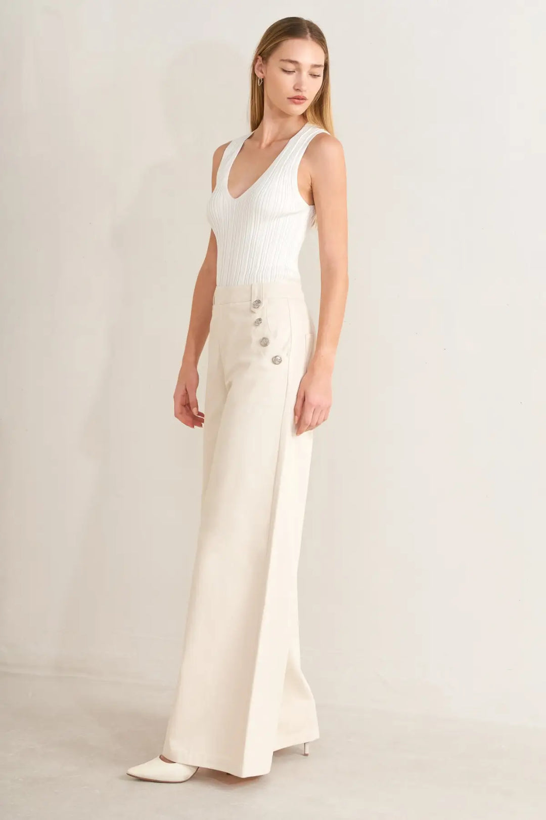 RUNWAY TAILORED WOVEN PANTS - PANTS