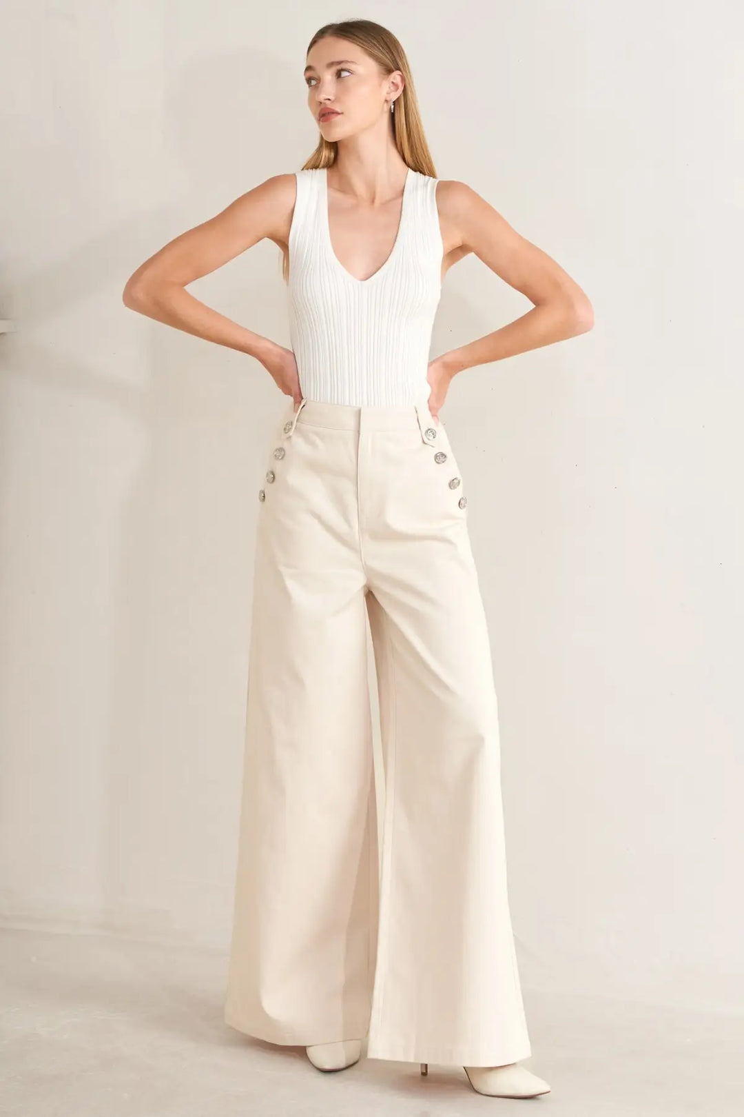 RUNWAY TAILORED WOVEN PANTS - PANTS