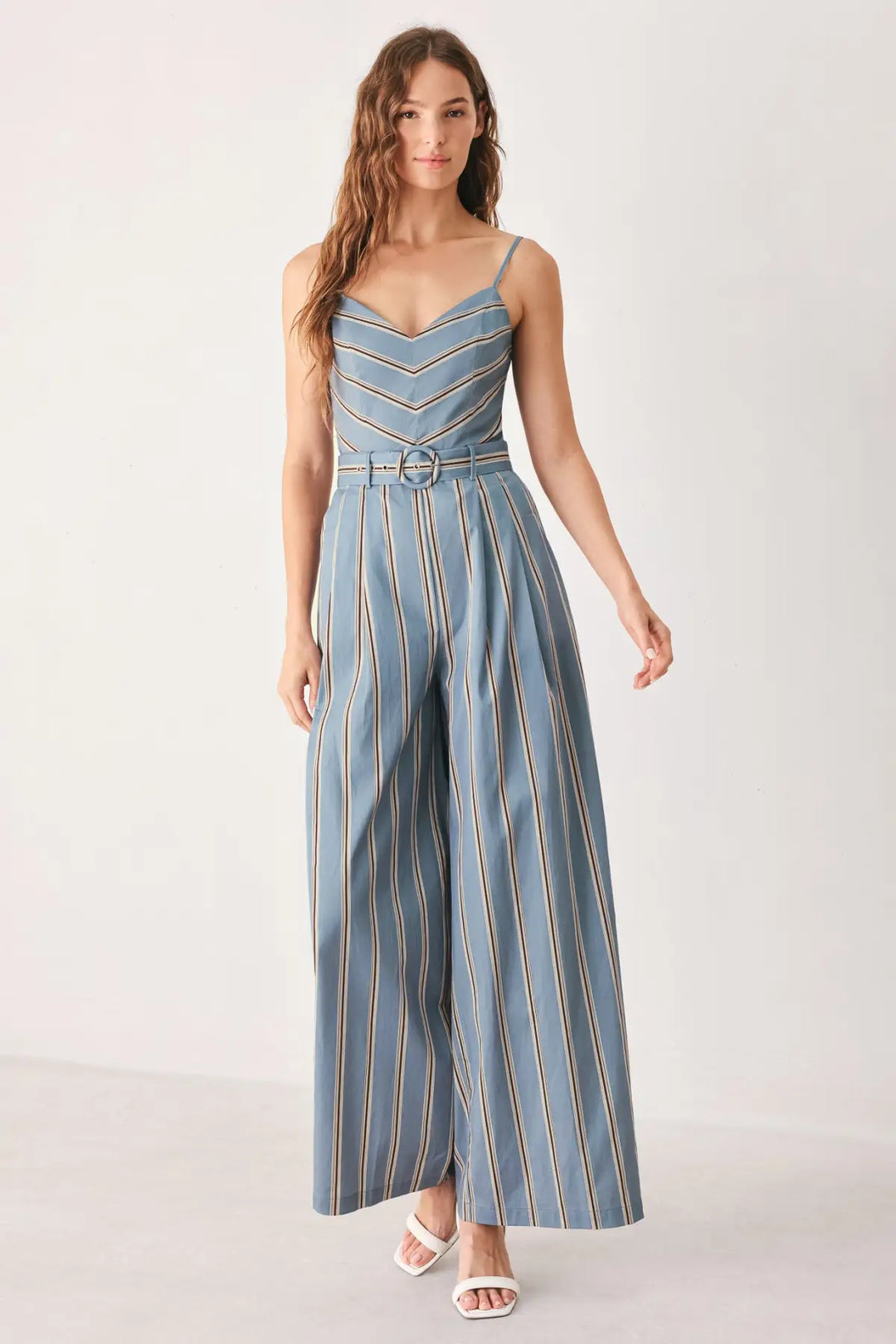 HAMPTON STRIPE WOVEN JUMPSUIT - JUMPSUIT