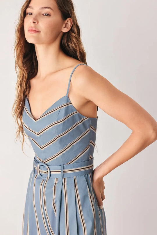 HAMPTON STRIPE WOVEN JUMPSUIT - JUMPSUIT