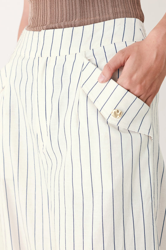 SUTTON STRIPE WOVEN PANTS