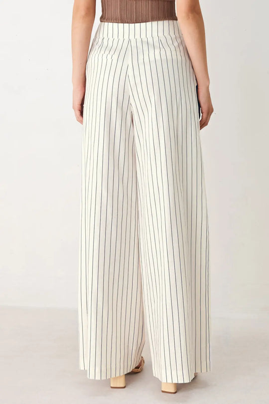 SUTTON STRIPE WOVEN PANTS - PANTS