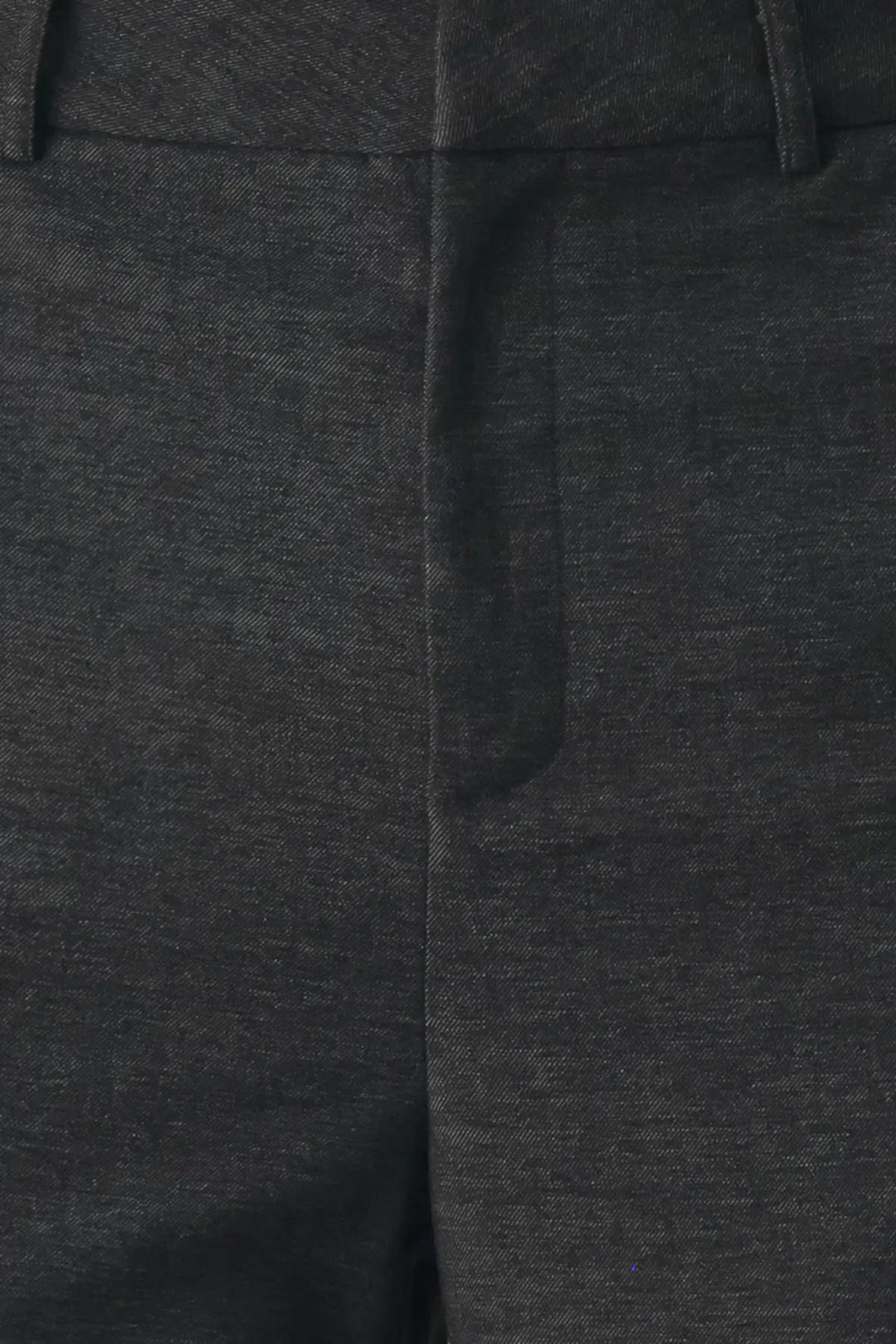 COMMAND NOIR BLACK BUTTON-HEM FLARE PANTS