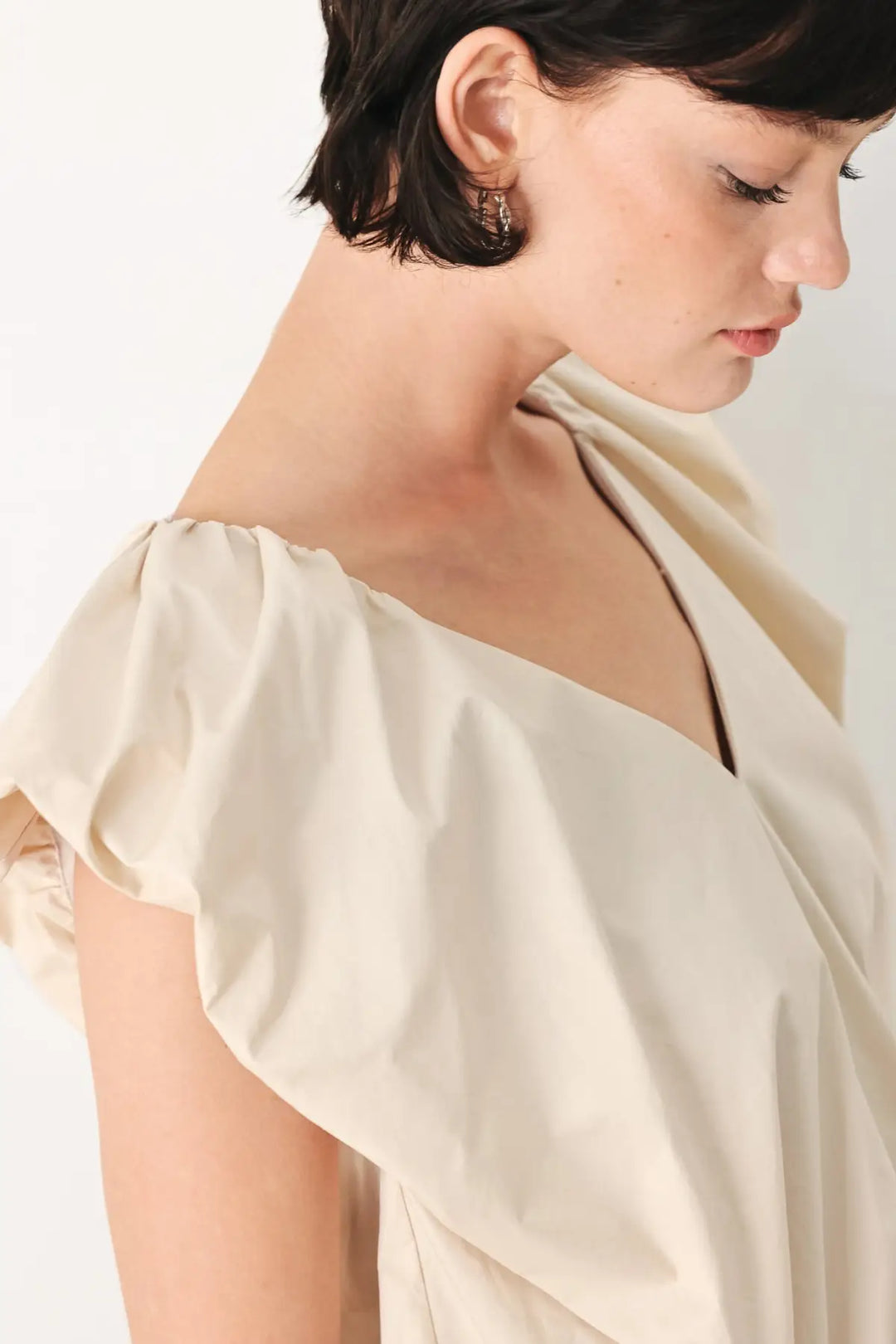 MOONLIGHT SOCIAL WOVEN TOP - TOPS