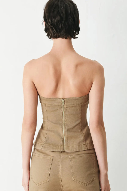 SAHARA SOUL WOVEN TUBE TOP - TOPS