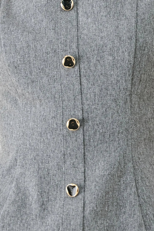 GRANITE FLOW WOVEN TOP - TOPS