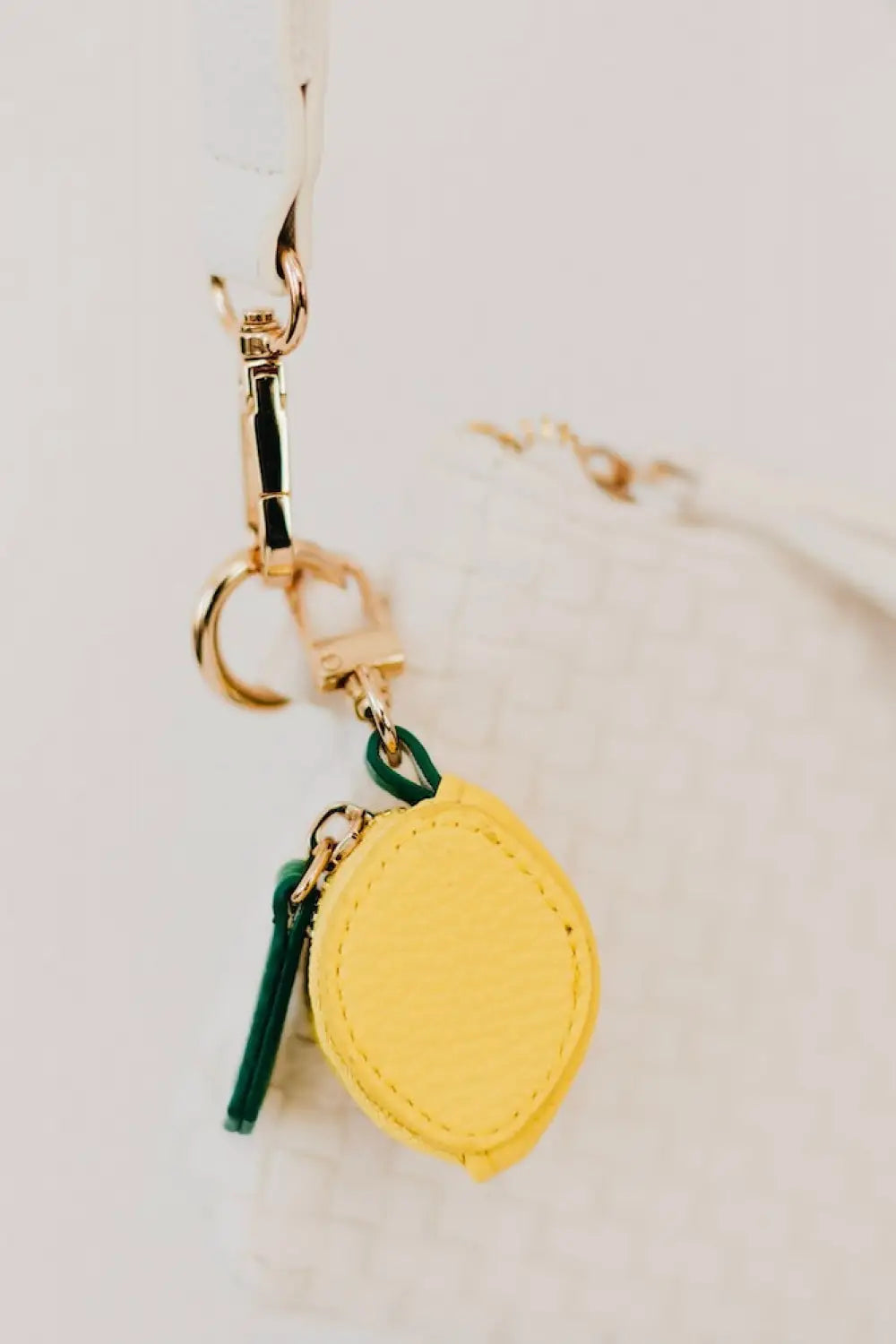 Cutie Fruit Bag Charm - Lemon - Charms