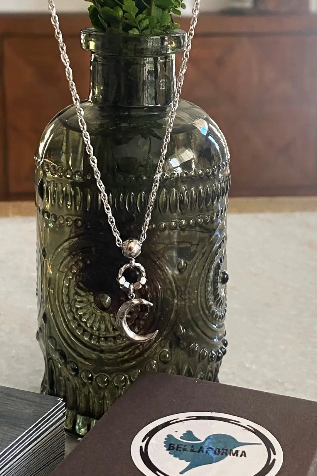 TINY MOON NECKLACE