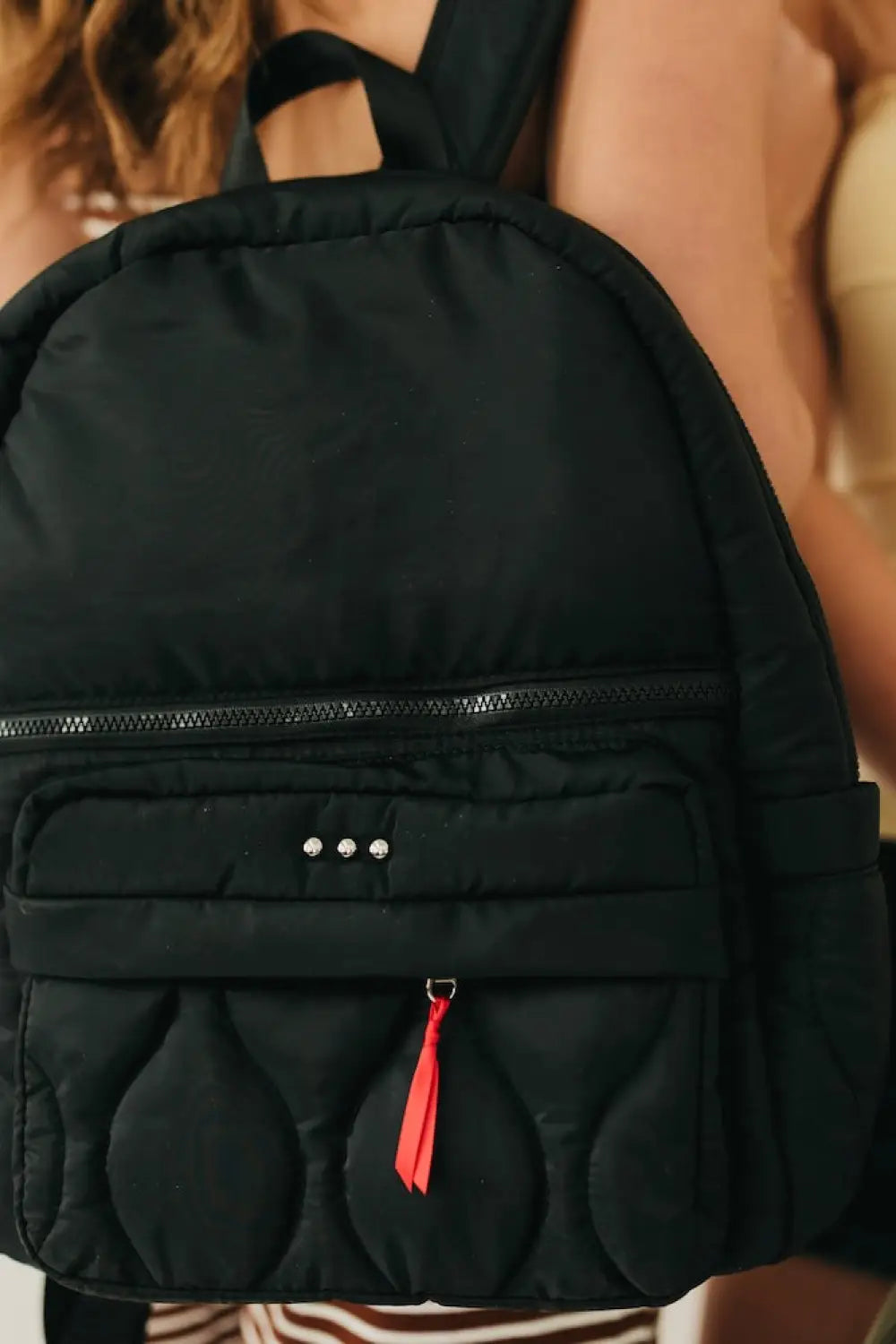 Go-To Organized Puffer Nylon Backpack - Backpack