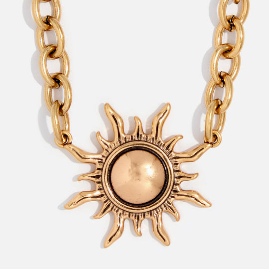 Grateful Sun Choker Necklace - MELISSA JEAN