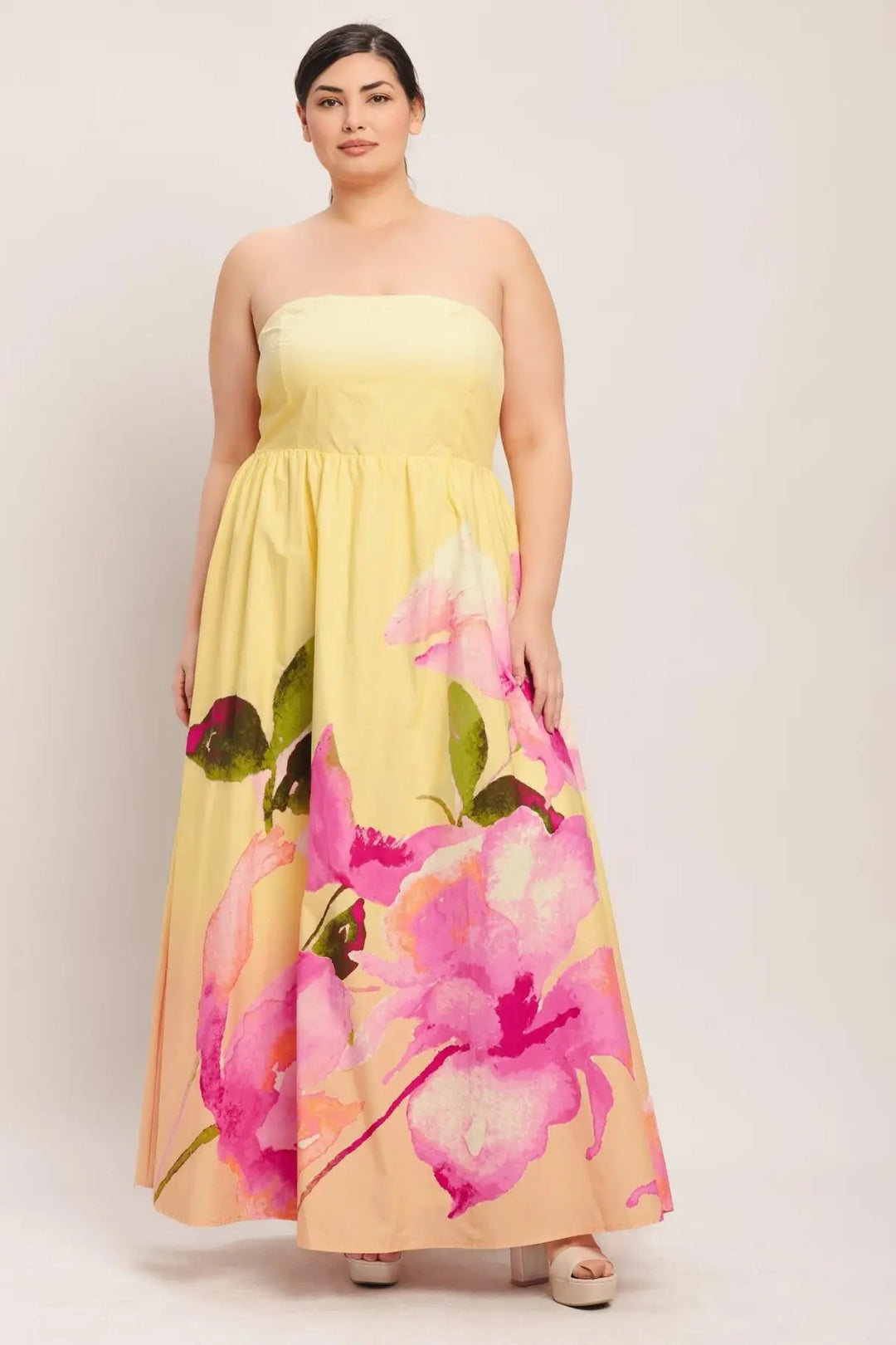 DREAMY OMBRE WOVEN MAXI DRESS - DRESSES