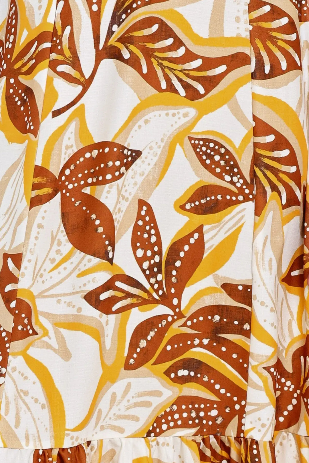 AMBER PALM PARADISE WOVEN MAXI DRESS - DRESSES