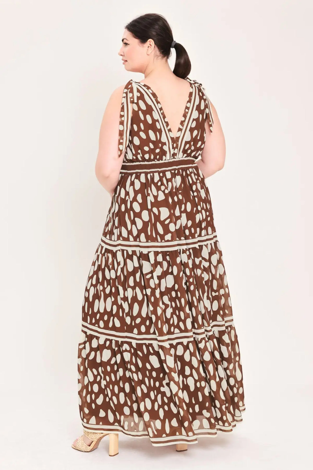 SPICED TERRAIN WOVEN MAXI DRESS - DRESSES
