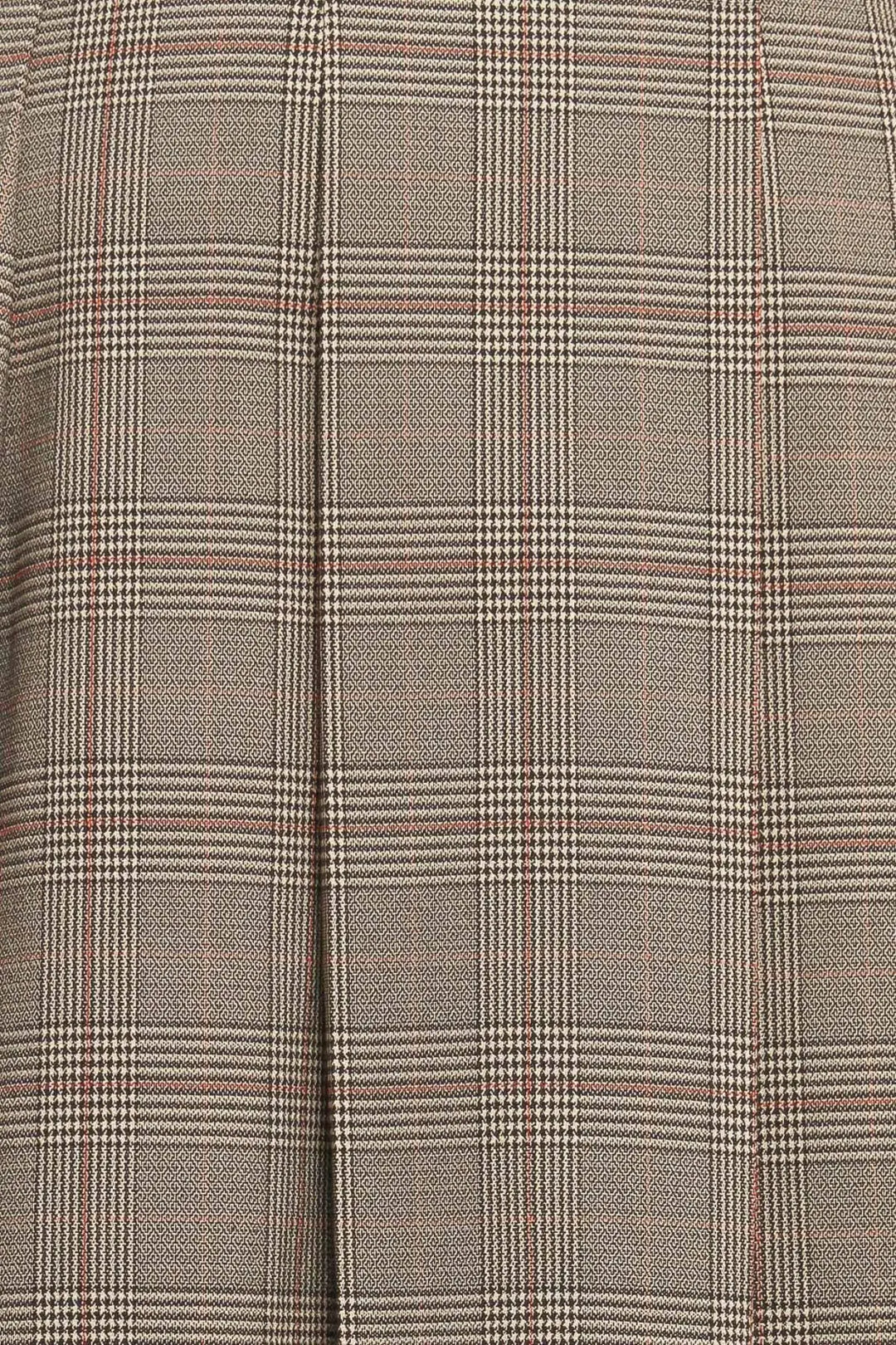 BRITISH TRACE WOVEN MIDI SKIRT