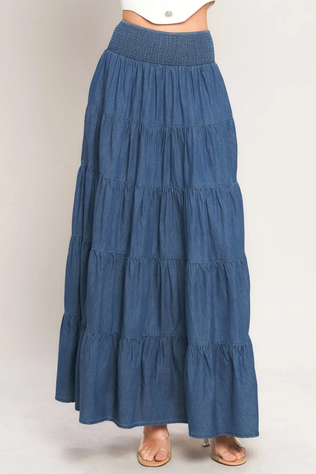 SUMMER SIMPLICITY LIGHTWEIGHT MAXI SKIRT - SKIRTS