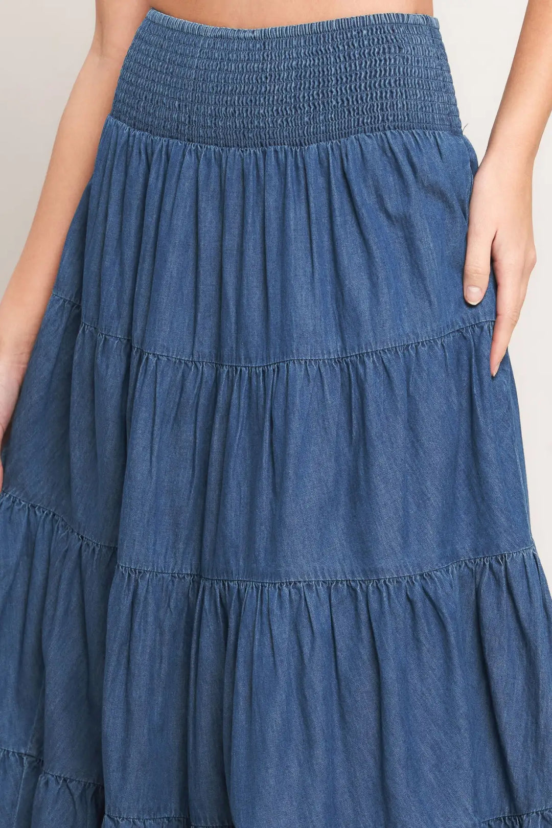 SUMMER SIMPLICITY LIGHTWEIGHT MAXI SKIRT - SKIRTS