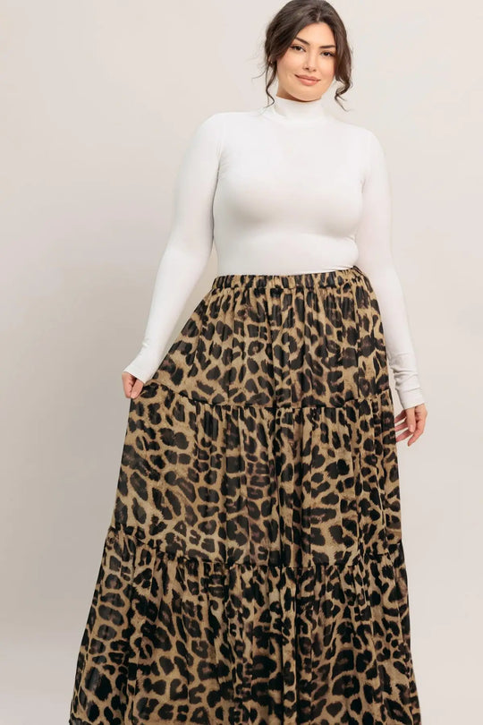 SEASONLESS STYLING WOVEN MAXI SKIRT - SKIRTS