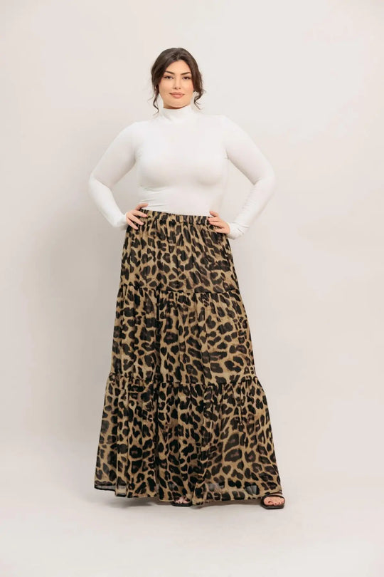 SEASONLESS STYLING WOVEN MAXI SKIRT - SKIRTS