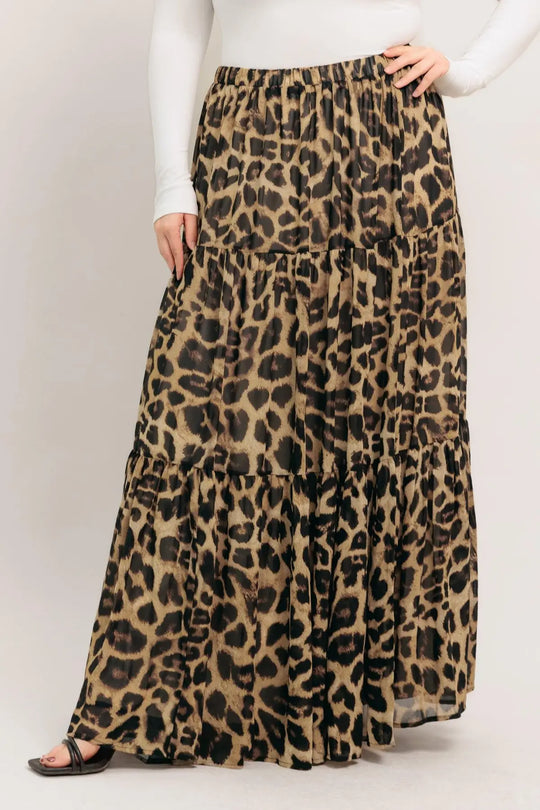 SEASONLESS STYLING WOVEN MAXI SKIRT - SKIRTS