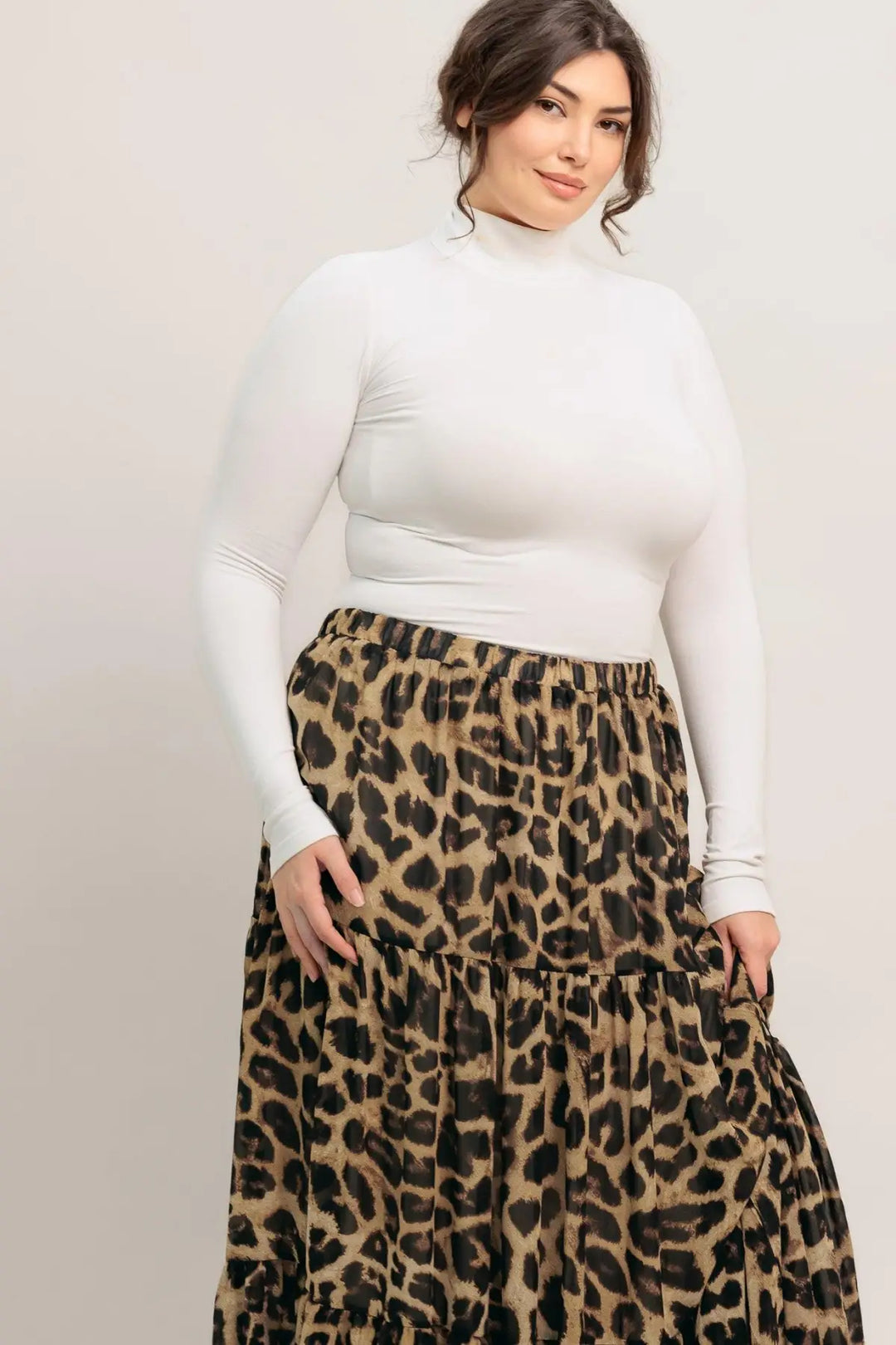 SEASONLESS STYLING WOVEN MAXI SKIRT - SKIRTS