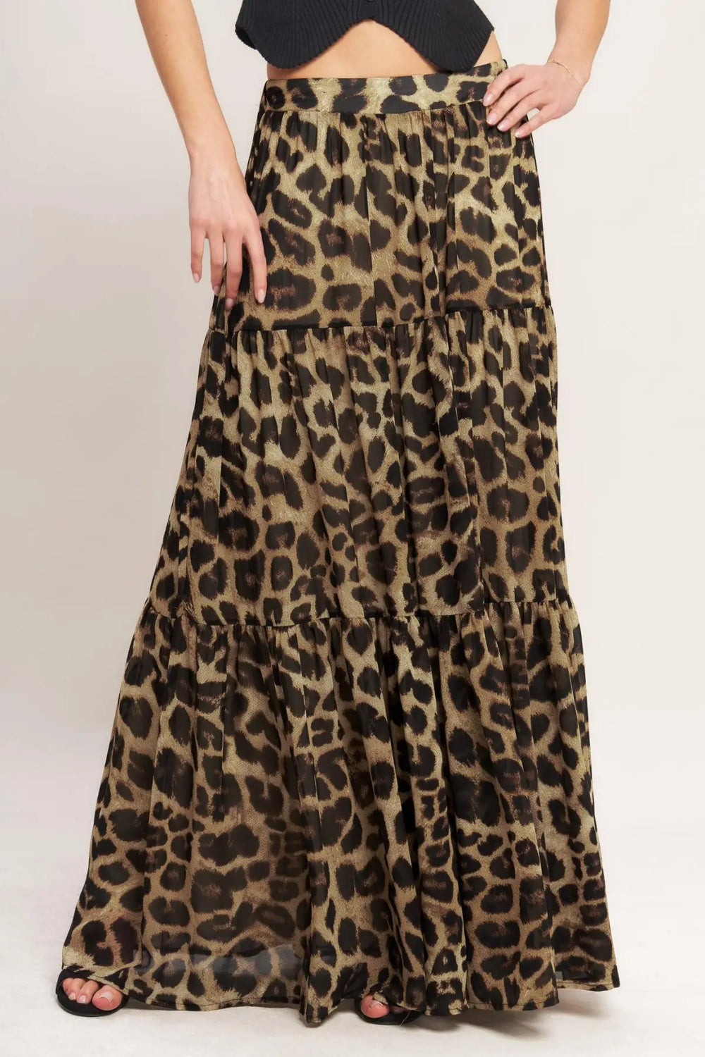SEASONLESS STYLING WOVEN MAXI SKIRT - SKIRTS