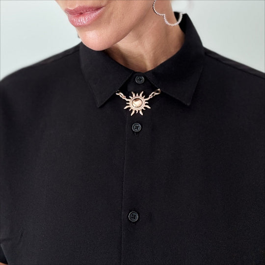 Grateful Sun Choker Necklace - MELISSA JEAN