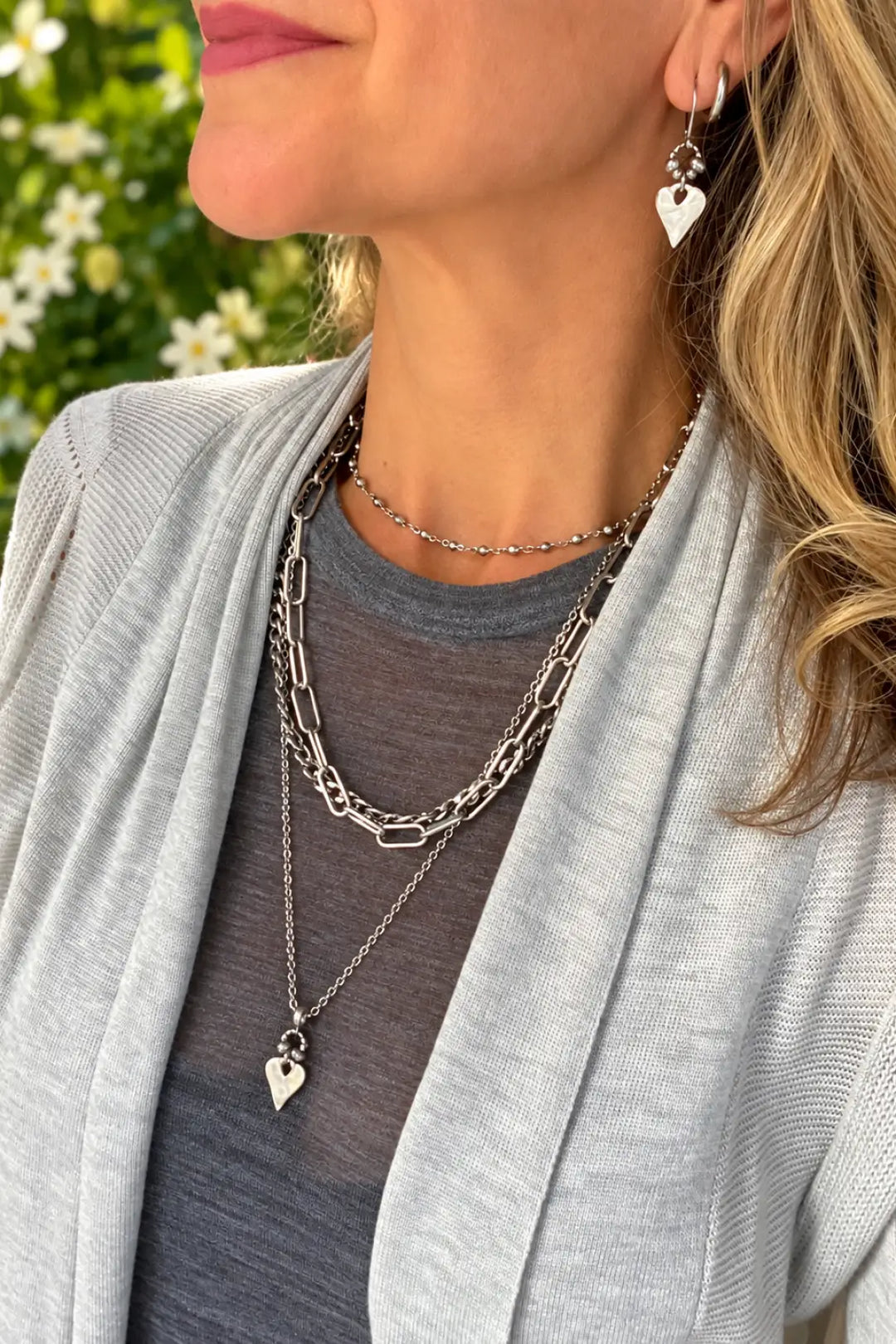 RUSTIC HEART NECKLACE
