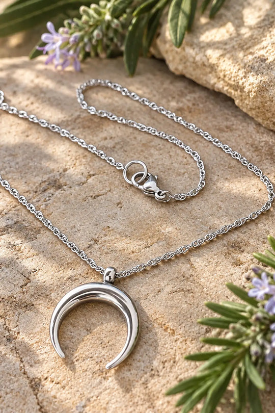 CRESCENT MOON NECKLACE