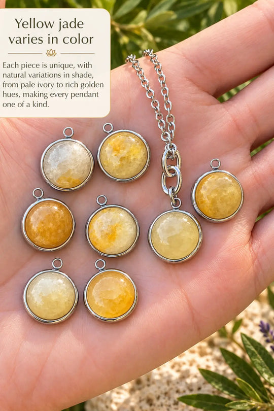 STONE CHARM NECKLACE