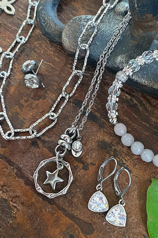 STATEMENT PAPERCLIP NECKLACE