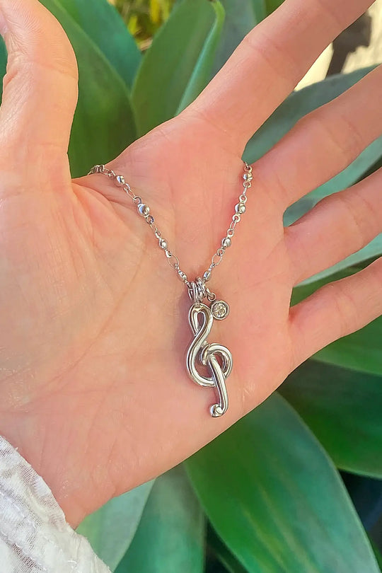 MUSICAL NOTE NECKLACE