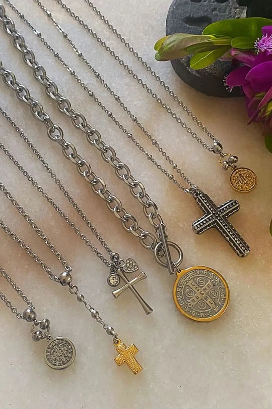 DAINTY CROSS NECKLACE