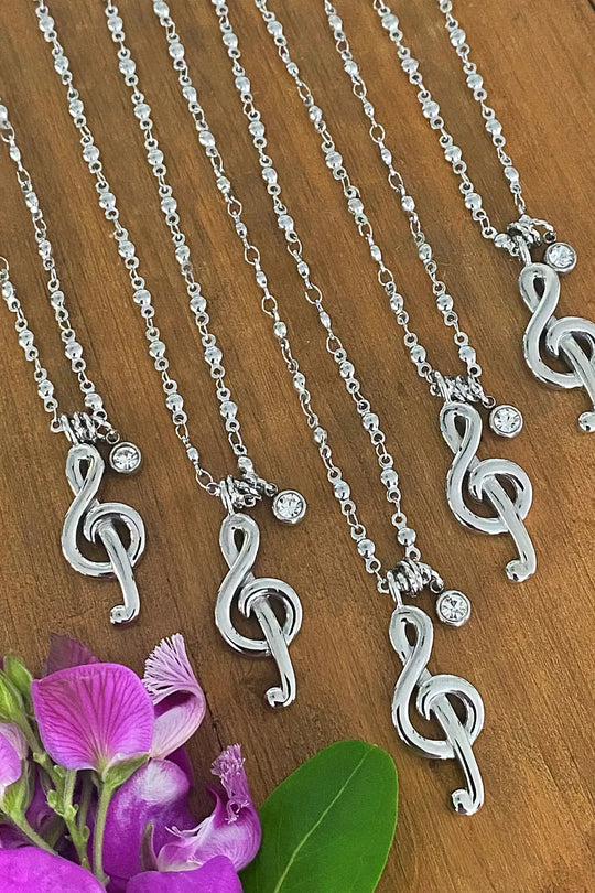 MUSICAL NOTE NECKLACE