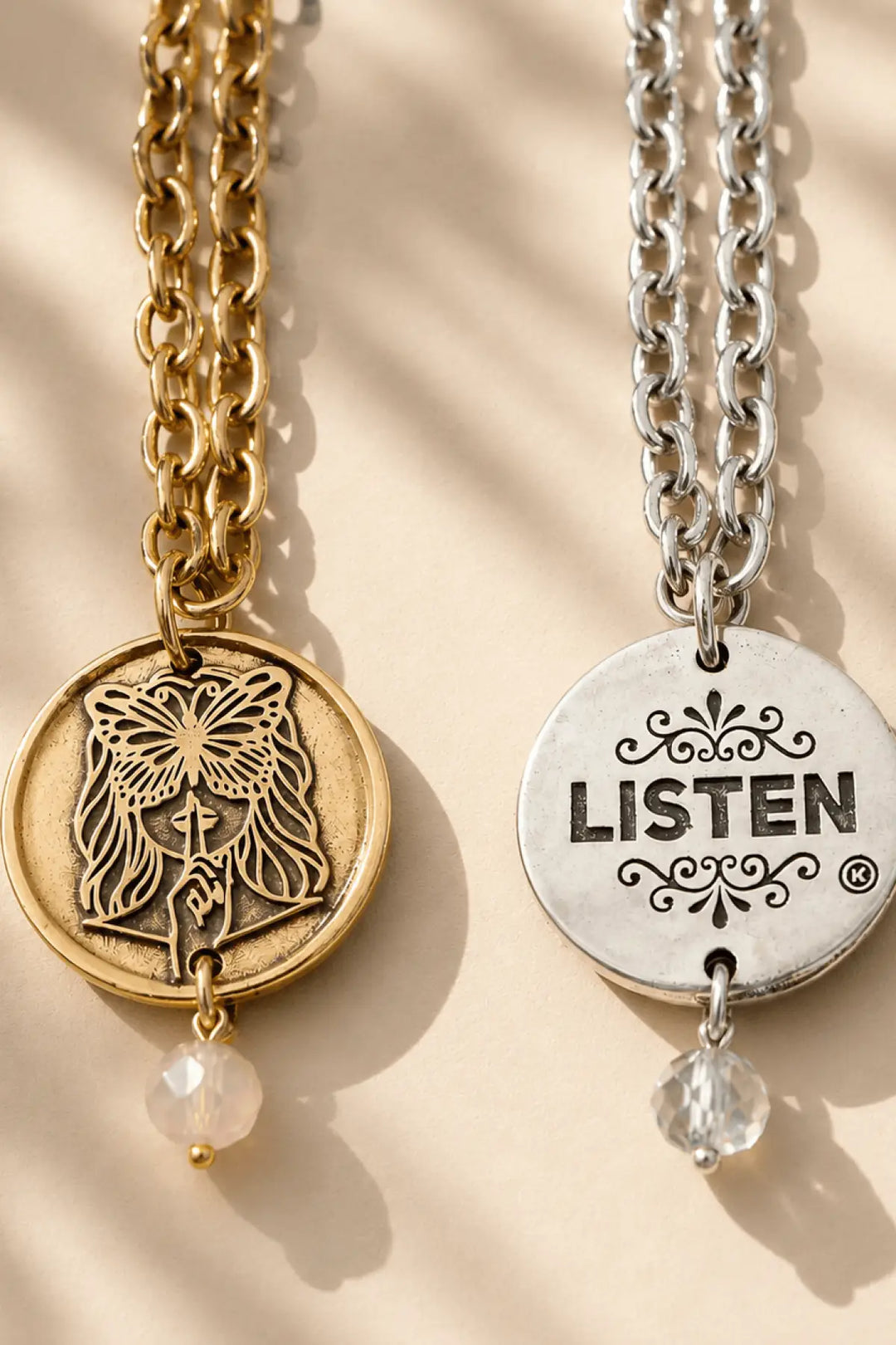 Listen Madame Butterfly Essential Necklace